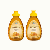 Acacia Natural Honey Twin Pack ( 450gm Squeeze Bottle )