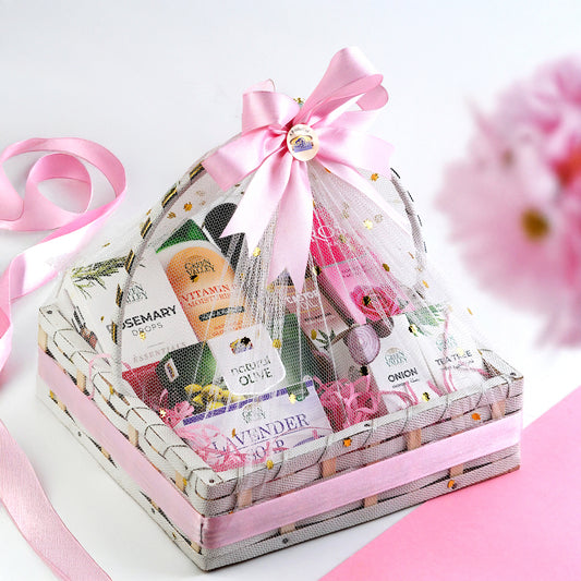 Premium Gift Basket for Her (For Karachi Only)