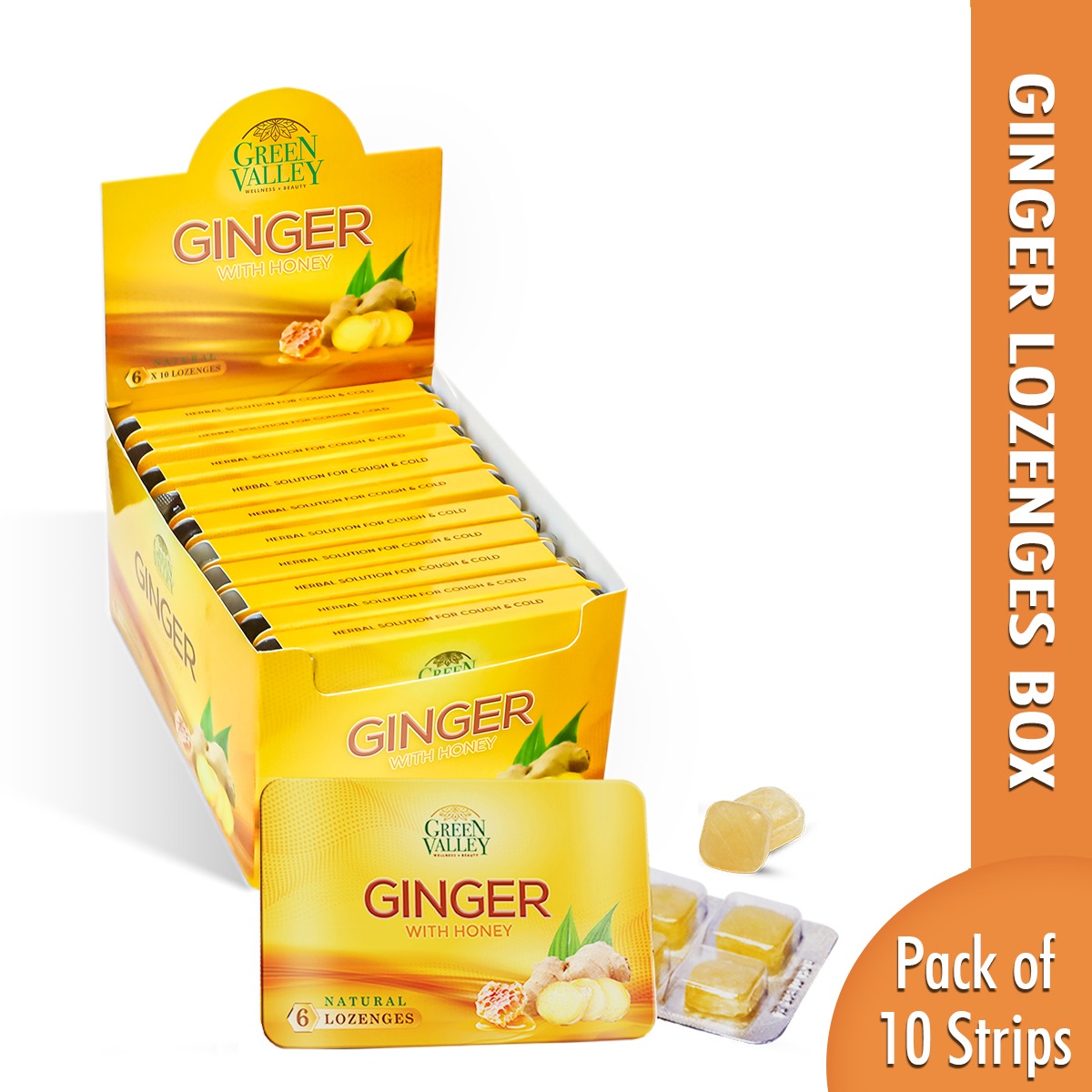 Ginger with Honey Lozenges