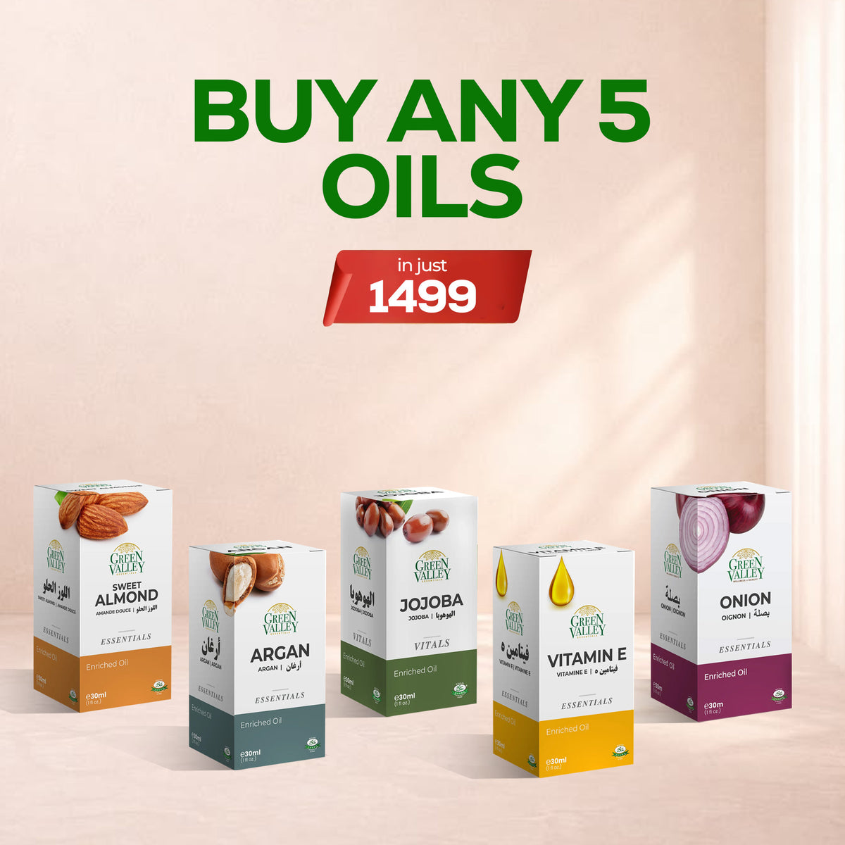 Select Any 5 Oils