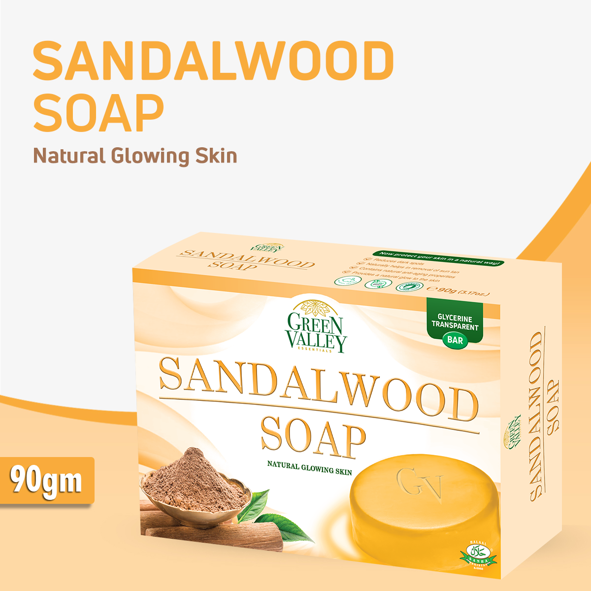 Sandalwood Soap 90gm