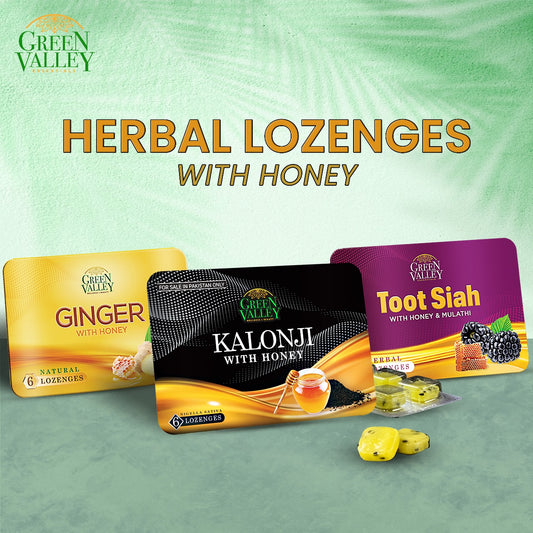 Mixed Bundle Tootsiah, Kalongi & Ginger Herbal Lozenges (Bundle of 10 strips)