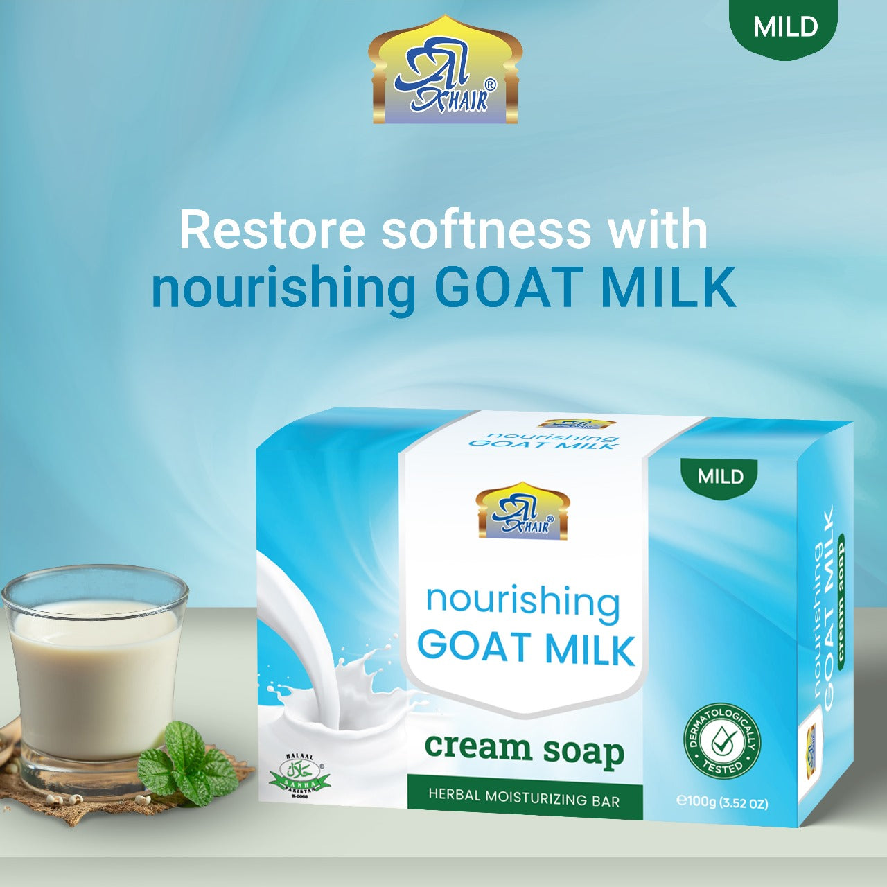 Goat Milk Cream Soap 100gm