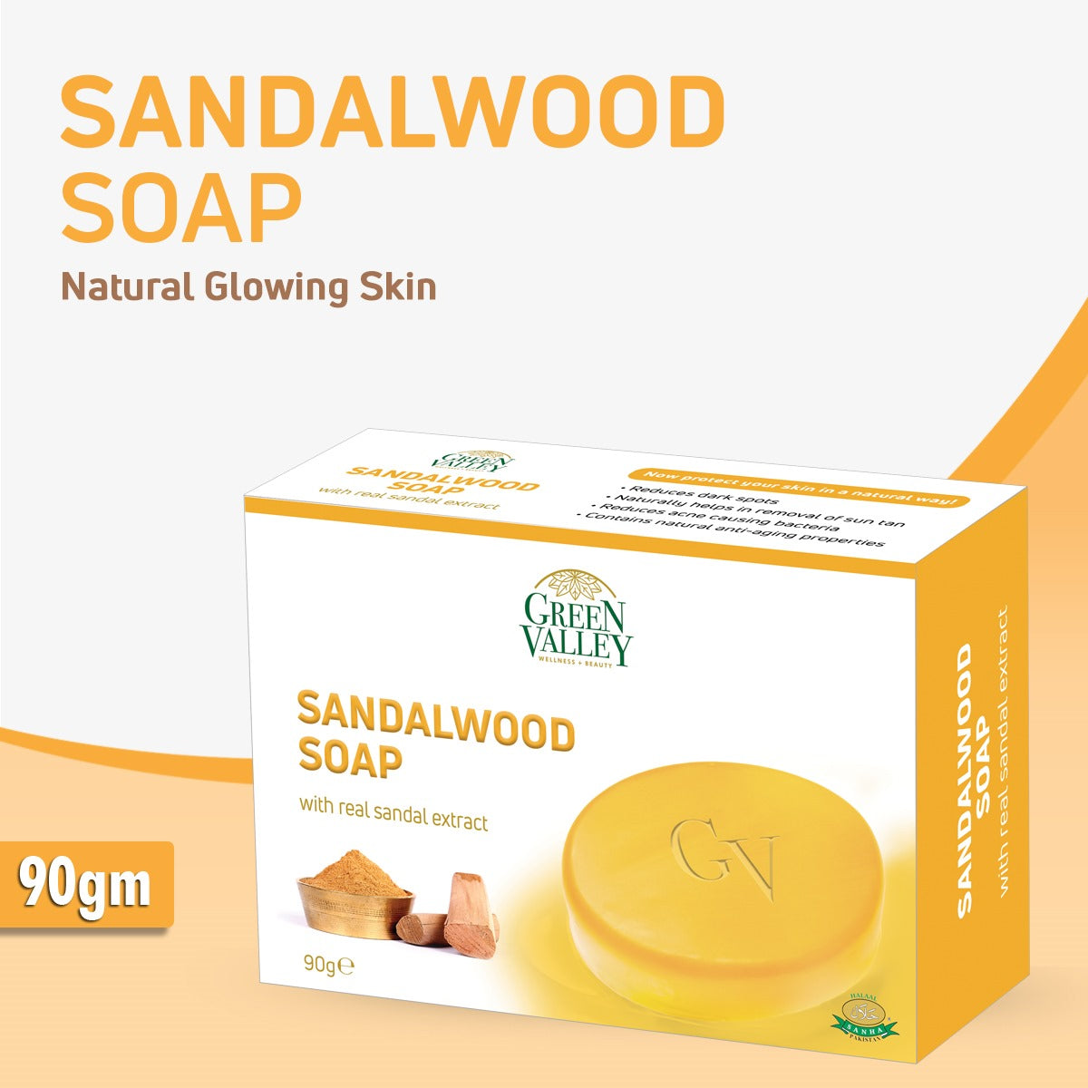 Sandalwood Soap 90gm