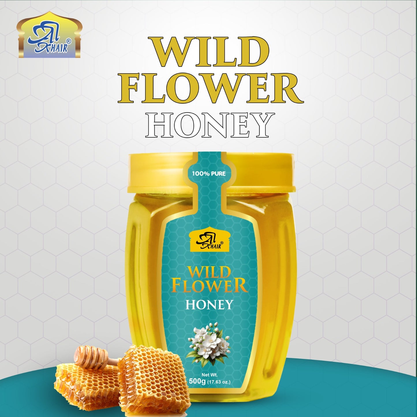 Wild Flower Honey 500gm Twin Pack ( 500gm Bottles ) Free Shipping Nationwide!